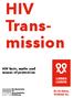 HIV Transmission. HIV facts, myths and means of protection