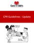 CPR Guidelines - Update