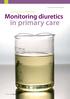 keyword: diuretics Drug monitoring Monitoring diuretics in primary care 2 March 2009 best tests