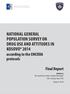 National General Population Survey on drug use and attitudes in Kosovo* 2014