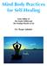 Mind Body Practices for Self-Healing