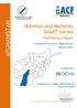 AFGHANISTAN. Nutrition and Mortality SMART Survey AFGHANISTAN. Preliminary Report. Helmand Province, Afghanistan March 2015.