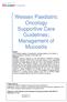 Wessex Paediatric Oncology Supportive Care Guidelines: Management of Mucositis