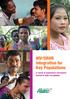 HIV/SRHR Integration for Key Populations. A review of experiences and lessons learned in India and globally