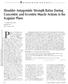 Shoulder Antagonistic Strength Ratios During Concentric and Eccentric Muscle Actions in the Scapular Plane