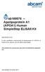 ab Apolipoprotein A1 (APOA1) Human SimpleStep ELISA Kit