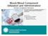 Blood/Blood Component Utilization and Administration Annual Compliance Education