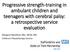 Progressive strength-training in ambulant children and teenagers with cerebral palsy: a retrospective service evaluation