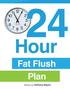 24 Hour Fat Flush Plan