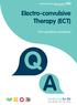 Electro-convulsive Therapy (ECT) Your questions answered