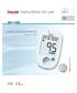mg/dl instructions for use GL43 Codefree BLOOD GLUCOSE MONITOROR Step by Step