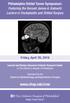 Philadelphia Orbital Tumor Symposium: Featuring the Second James A. Katowitz Lecture in Oculoplastic and Orbital Surgery