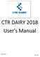 CTR DAIRY 2018 Page 1 of 21