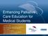 Enhancing Palliative Care Education for Medical Students