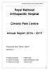 Royal National Orthopaedic Hospital. Chronic Pain Centre
