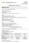 US version TOKYO OHKA KOGYO CO., LTD. Page 1 of 7 March 13, 2012 MSDS: DN-201 GP (B) MATERIAL SAFETY DATA SHEET