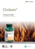 Cholestin. Cholesterol Health Paras Kolesterol Yang Sihat. English / Bahasa Melayu