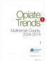 Opiate Trends. Multnomah County, December 2015