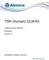 TSH (Human) CLIA Kit. Catalog Number KA assays Version: 01. Intended for research use only.