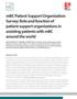 mbc Patient Support Organization Survey: Role and function of patient support organizations in assisting patients with mbc around the world