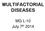MULTIFACTORIAL DISEASES. MG L-10 July 7 th 2014