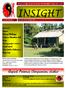 INSIGHT Volume 3, Issue No 1 Circulation Date: 15th April 2015