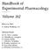 Volume 162. Handbook of Experimental Pharmacology. w. Rosenthal, Berlin. Editor-in-Chief K. Starke, Freiburg i. Br.
