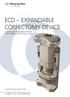 ECD EXPANDABLE CORPECTOMY DEVICE Continuously Expandable Vertebral Body Replacement for Tumour Cases