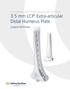 3.5 mm LCP Extra-articular Distal Humerus Plate