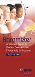 Barometer. of Women s Access to Modern Contraceptive Choice in 16 EU Countries CALL TO ACTION.