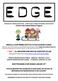 BRING ALL YOUR FRIENDS WITH YOU TO FUN ACTIVITIES AT EDGE!