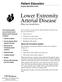 Lower Extremity Arterial Disease