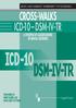 Michael Schulte-Markwort / Kathrin Marutt / Peter Riedesser (Eds.) Cross-walks ICD-10 DSM-IV-TR