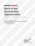 Black & Red Sponsorship Opportunities