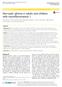 Non-optic glioma in adults and children with neurofibromatosis 1