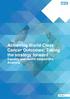 OFFICIAL. Achieving World-Class Cancer Outcomes: Taking the strategy forward Equality and Health Inequalities Analysis. May