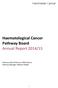 Haematological Cancer Pathway Board Annual Report 2014/15