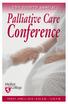 THE EIGHTH ANNUAL. Palliative Care. Conference FRIDAY, JUNE 3, :30 A.M. 3:30 P.M.
