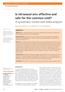 Is intranasal zinc effective and safe for the common cold? A systematic review and meta-analysis