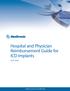 Hospital and Physician Reimbursement Guide for ICD Implants