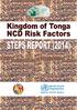 Kingdom of Tonga NCD Risk Factors STEPS REPORT (2014)