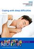 Coping with sleep difficulties