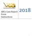 ABCs Case Report Form Instructions