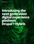 Introducing the next generation digital experience platform: Drupal + Hybris
