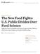 The New Food Fights: U.S. Public Divides Over Food Science