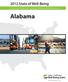 2012 State of Well-Being. Community, State and Congressional District Well-Being Reports. Alabama. well-beingindex.com