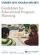 Guidelines for Educational Program Planning