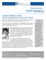 News About... FSGS Research Volume 3, Summer 2005