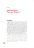 Manipulation Therapy Theory