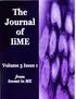 Professor Garth Nicolson. Journal of IiME \. Volume 3 Issue i